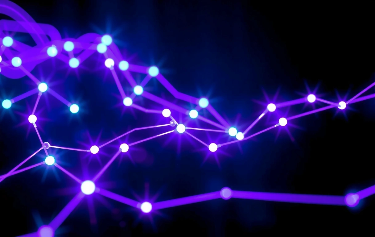 Abstraktní vizualizace datové sítě